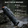 6 Pack LED Mini Flashlights 7W 300LM SK-68 3 Modes Adjustable Focus Zoomable Q5 LED Tactical Flashlight for Camping Hiking Emergency (Six Color Pack) view 4