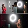 Yidoblo FS-390II Mini Portable Ring lamp LED Warm & Cold Light Make-up Beauty Salon Nail Ring Light 192 LED Lights + Bag view 2