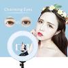 Yidoblo FS-390II Mini Portable Ring lamp LED Warm & Cold Light Make-up Beauty Salon Nail Ring Light 192 LED Lights + Bag view 3