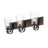 Millennium 1493-RBZ Three Light Vanity, Bronze/Dark view 1