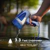 GOODSMANN Rechargeable Spotlight Waterproof LED Flashlight 3000 Lumen Submersible Searchlight with USB Adapter Car Charger 9924-H101-01 view 4