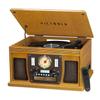 Victrola Navigator 8-in-1 Bluetooth Record Player with Built-in Speakers  3 Speed Turntable, CD Player, Cassette, FM Radio, USB, RCA Out, Headphone Jack, Wireless Music Streaming, Real Wood (Oak) view 1