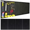 WallPeg Pegboard Kit - 4 Each 24"x16" Peg Board Panels - Made in USA - Mounted Size is 48" x 24" Pegboards Wall Organizer for Walls Home, Garage Tool Storage, Office Organization, Kitchen, Craft Room view 1