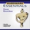 Hardware Essentials 852393 Bright Brass Door Knocker, 7-Inch view 3