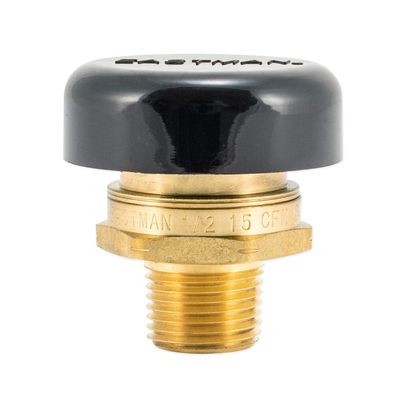 Eastman 1/2 Inch MIP Vacuum Relief Valve, Brass Plumbing Fittings, 60156