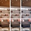 Lithonia Lighting FMLCRSLS 48IN 30K40K50K 90CRI BN Linear Flush Mount with Selectable Color Temperature, Brushed Nickel view 4