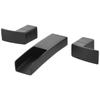 Pfister LG49-DF1B Kenzo 2-Handle Waterfall Wall Mount Bathroom Faucet Matte Black view 1