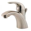 Pfister Parisa Single Handle Bathroom Sink Faucet 1 Hole Brushed Nickel Finish with Push & Seal Drain and Pforever Seal Advanced Ceramic Disc Valve Technology LF042PRKK view 1