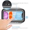 iPhone 17 16 15 Armband, JEMACHE Water Resistant Gym Running Workouts Arm Band for iPhone 17 16 15 14 13 12 Pro (Black) view 2