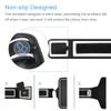 iPhone 17 16 15 Armband, JEMACHE Water Resistant Gym Running Workouts Arm Band for iPhone 17 16 15 14 13 12 Pro (Black) view 4