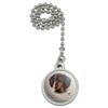 GRAPHICS & MORE Black and Tan Dachshund Wiener Dog Breed Ceiling Fan and Light Pull Chain view 1