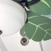 GRAPHICS & MORE Black and Tan Dachshund Wiener Dog Breed Ceiling Fan and Light Pull Chain view 3
