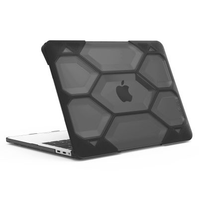IBENZER Heavy Duty Case for 2020 2019 2018 2017 2016 MacBook Pro 13-Inch Case A2289 A2251 A2159 A1989 A1706 A1708, Protective Cover for Mac Pro 13, Black, HT13CYBK
