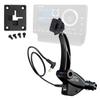 ChargerCity Dual USB Sirius XM Satellite Radio Car Truck Lighter Socket Mount w/Tilt Adjust & PowerConnect Cable for Onyx Plus EZR EZ Lynx Roady Starmate Xpress (Vehicle Dock NOT Included) view 1