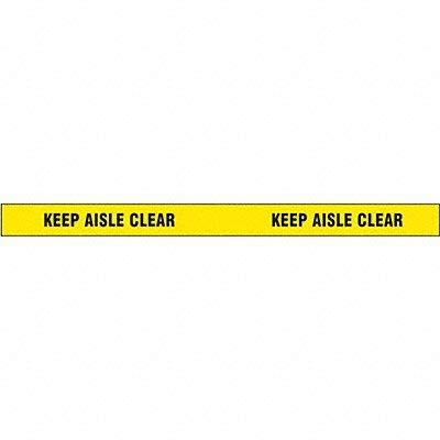 Hazard Marking Tape Roll 2In W 180 ft L