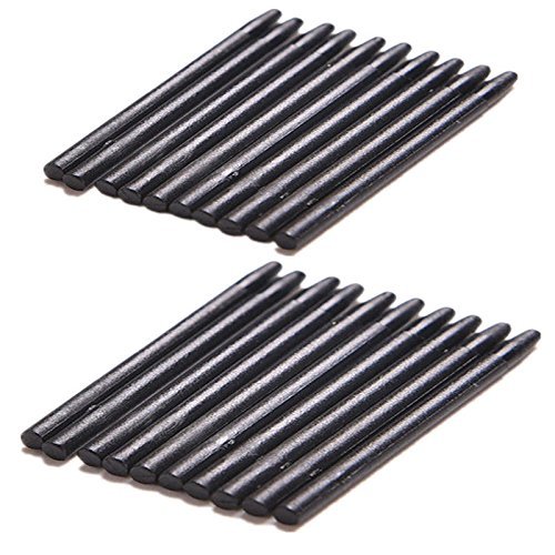 20 Pack Black Standard Pen Nibs Compatible with WACOM CTL-490 , CTL-690 , CTH-490 , CTH-690