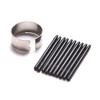 10 pcs Black Standard Pen Nibs for WACOM CTL-471, CTL-671, CTL-472, CTL-672 w/Removal Ring view 1