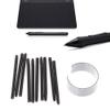 10 pcs Black Standard Pen Nibs for WACOM CTL-471, CTL-671, CTL-472, CTL-672 w/Removal Ring view 2