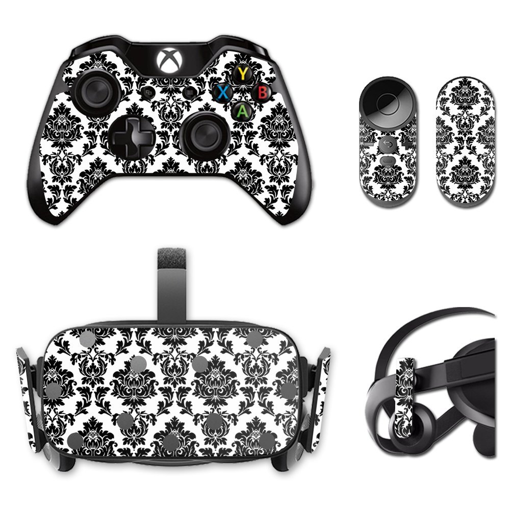 MightySkins Skin Compatible with Oculus Rift CV1 wrap Cover Sticker Skins Vintage Damask