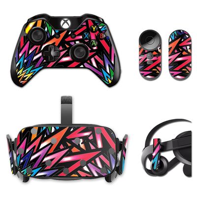 MightySkins Skin Compatible with Oculus Rift CV1 wrap Cover Sticker Skins Color Bomb