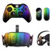 MightySkins Skin Compatible with Oculus Rift CV1 wrap Cover Sticker Skins Rainbow Streaks view 1