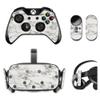 MightySkins Skin Compatible with Oculus Rift CV1 wrap Cover Sticker Skins White Marble view 1