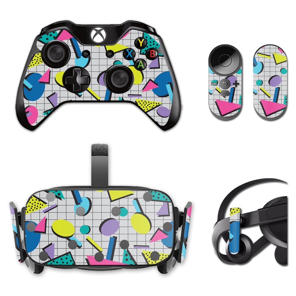 MightySkins Skin Compatible with Oculus Rift CV1 wrap Cover Sticker Skins Awesome 80s