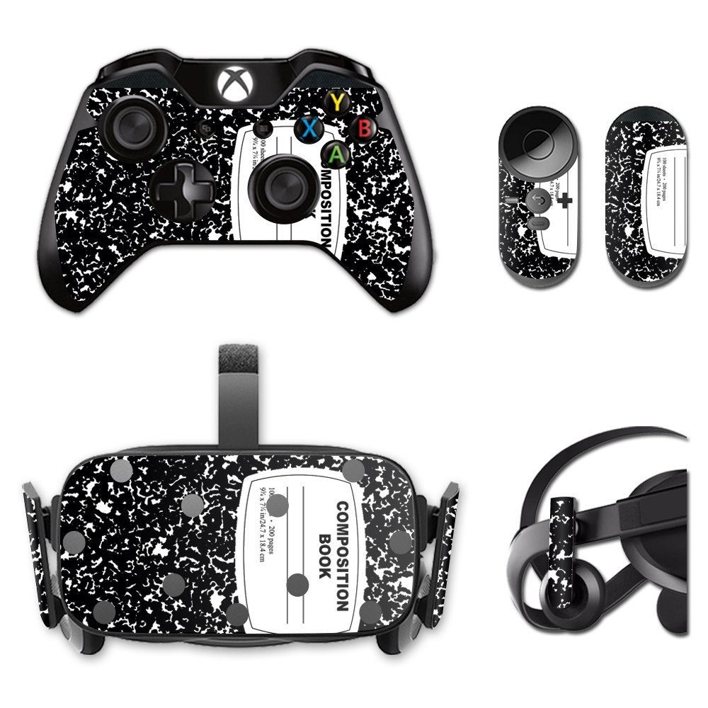 MightySkins Skin Compatible with Oculus Rift CV1 wrap Cover Sticker Skins Composition Book