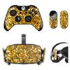 MightySkins Skin Compatible with Oculus Rift CV1 wrap Cover Sticker Skins Gold Chips view 1