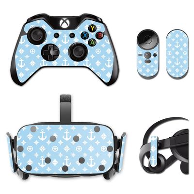 MightySkins Skin Compatible with Oculus Rift CV1 wrap Cover Sticker Skins Baby Blue Designer