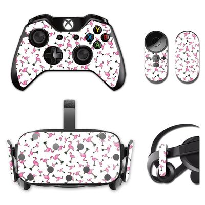 MightySkins Skin Compatible with Oculus Rift CV1 wrap Cover Sticker Skins Cool Flamingo