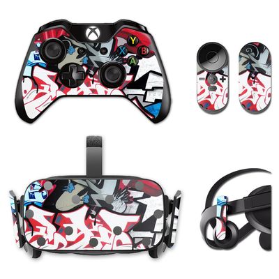 MightySkins Skin Compatible with Oculus Rift CV1 wrap Cover Sticker Skins Graffiti Mash Up