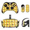 MightySkins Skin Compatible with Oculus Rift CV1 wrap Cover Sticker Skins Angle Orange view 1