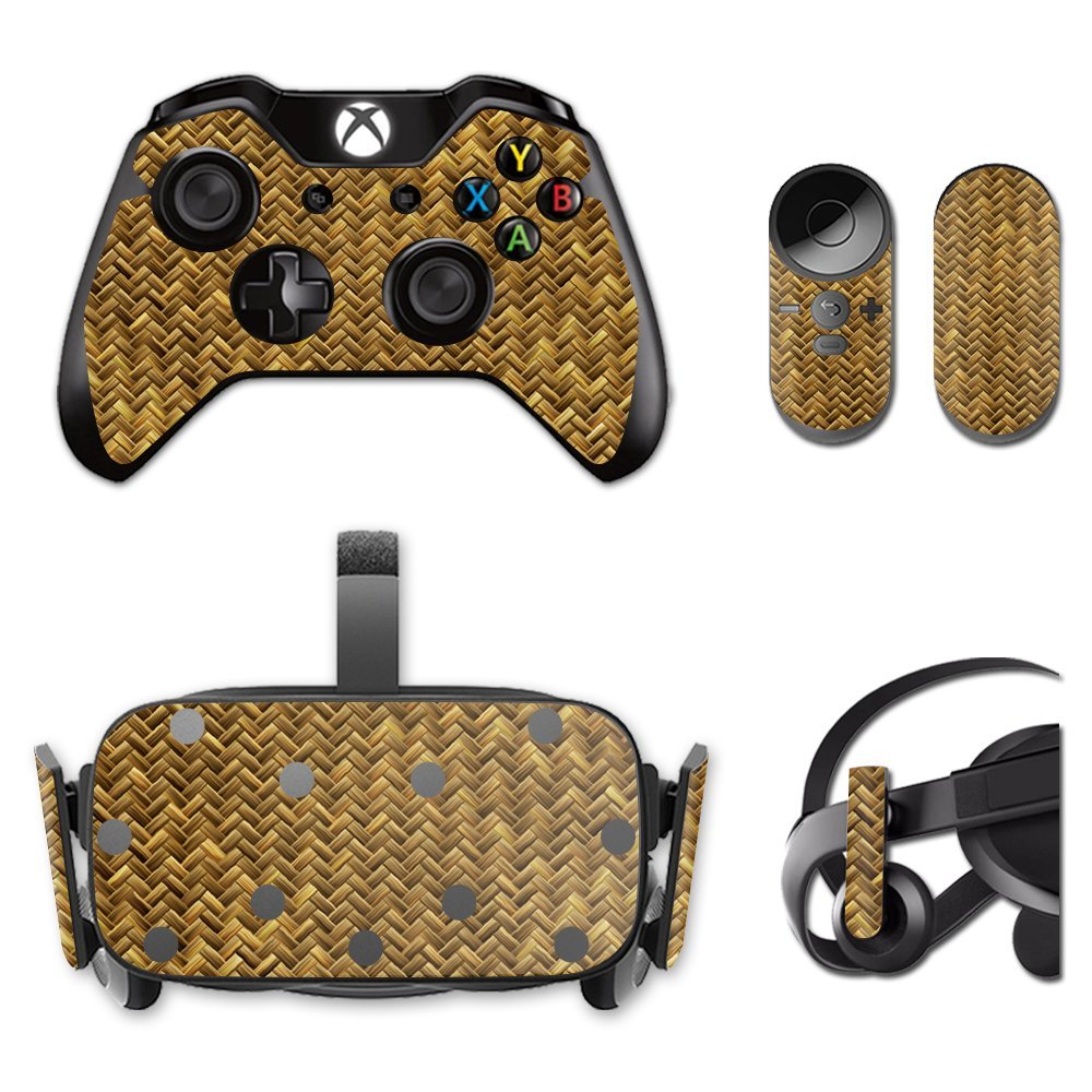 MightySkins Skin Compatible with Oculus Rift CV1 wrap Cover Sticker Skins Basket Weave