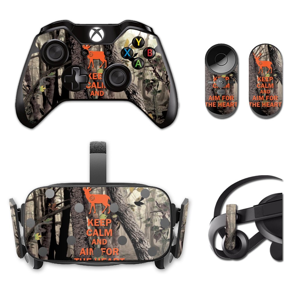 MightySkins Skin Compatible with Oculus Rift CV1 wrap Cover Sticker Skins Deer Hunter
