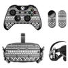 MightySkins Skin Compatible with Oculus Rift CV1 wrap Cover Sticker Skins Black Aztec view 1