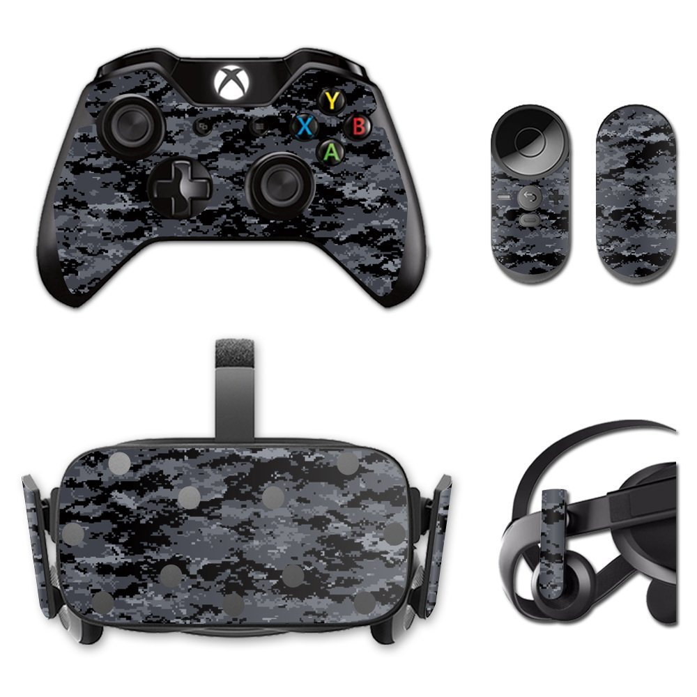 MightySkins Skin Compatible with Oculus Rift CV1 wrap Cover Sticker Skins Digital Camo