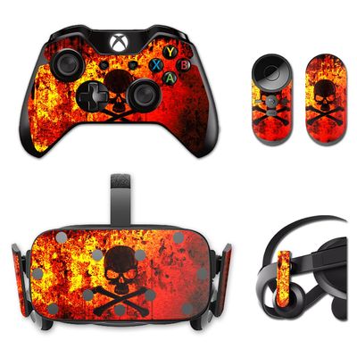 MightySkins Skin Compatible with Oculus Rift CV1 wrap Cover Sticker Skins Bio Skull