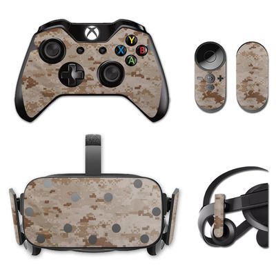 MightySkins Skin Compatible with Oculus Rift CV1 wrap Cover Sticker Skins Desert Camo