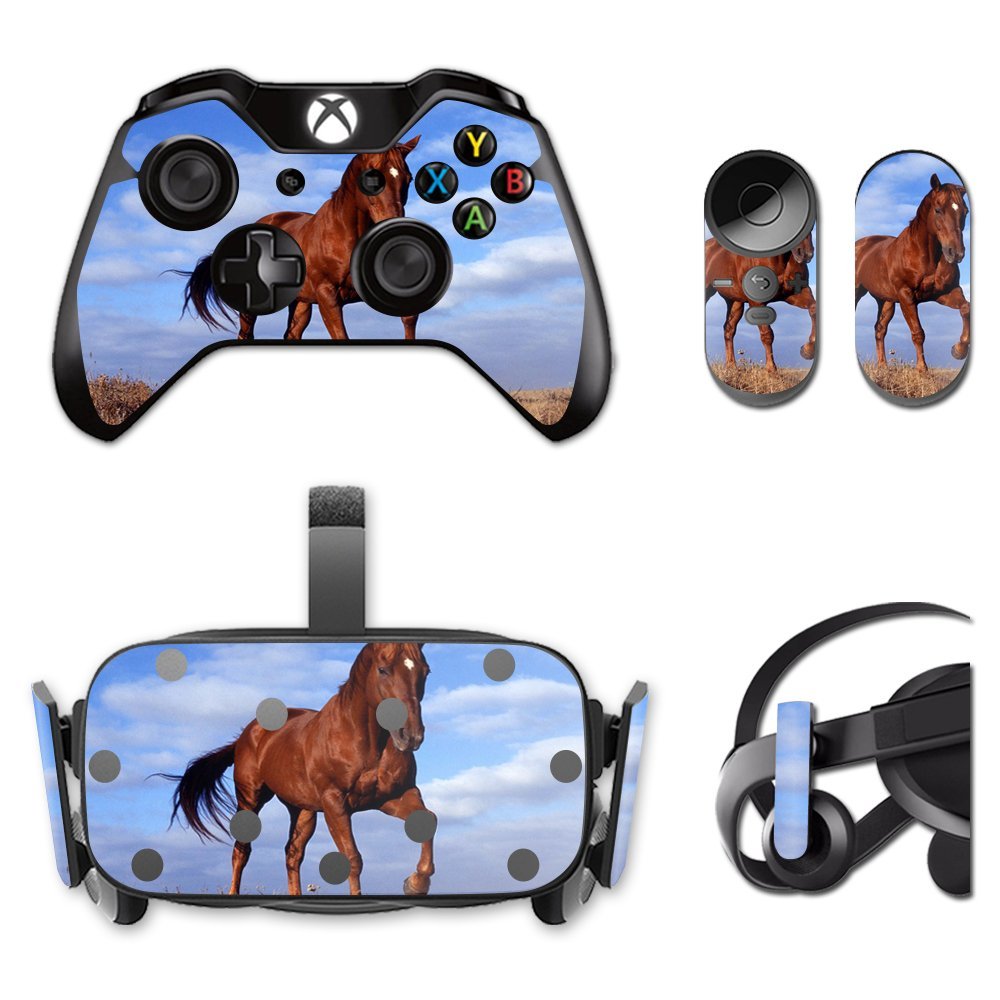 MightySkins Skin Compatible with Oculus Rift CV1 wrap Cover Sticker Skins Horse
