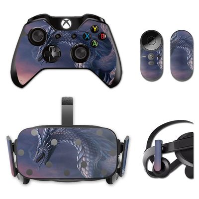 MightySkins Skin Compatible with Oculus Rift CV1 wrap Cover Sticker Skins Dragon Fantasy