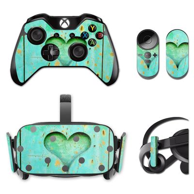 MightySkins Skin Compatible with Oculus Rift CV1 wrap Cover Sticker Skins Heartwood