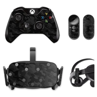 MightySkins Skin Compatible with Oculus Rift CV1 wrap Cover Sticker Skins Black Camo