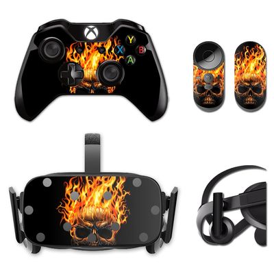 MightySkins Skin Compatible with Oculus Rift CV1 wrap Cover Sticker Skins Hot Head