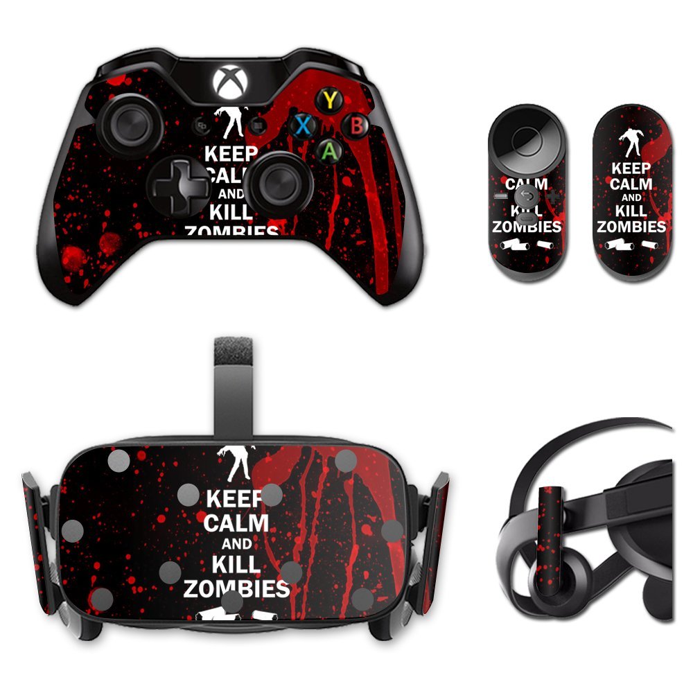 MightySkins Skin Compatible with Oculus Rift CV1 wrap Cover Sticker Skins Kill Zombies