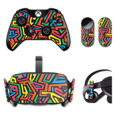 MightySkins Skin Compatible with Oculus Rift CV1 wrap Cover Sticker Skins Hyper