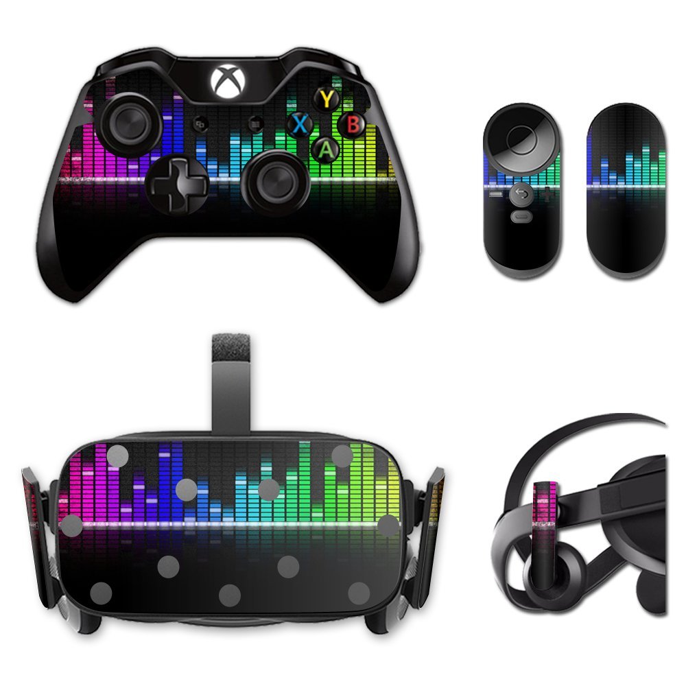 MightySkins Skin Compatible with Oculus Rift CV1 wrap Cover Sticker Skins Keep The Beat