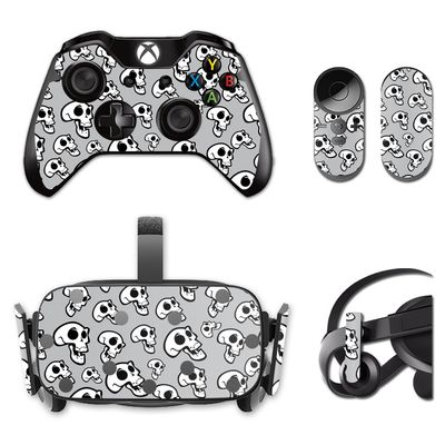 MightySkins Skin Compatible with Oculus Rift CV1 wrap Cover Sticker Skins Laughing Skulls