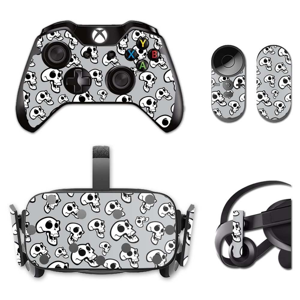 MightySkins Skin Compatible with Oculus Rift CV1 wrap Cover Sticker Skins Laughing Skulls