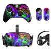 MightySkins Skin Compatible with Oculus Rift CV1 wrap Cover Sticker Skins Neon Splatter view 1